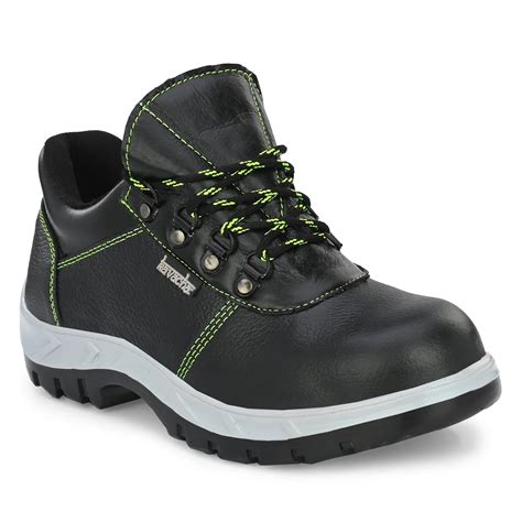 Buy Kavacha Pure Leather Steel Toe Safety Shoe S130 Online - Technocart.com