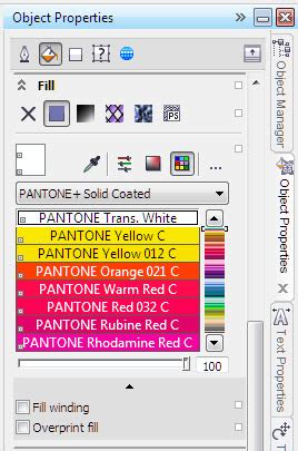 How to Use CorelDRAW Using Pantone Colors 的图像结果