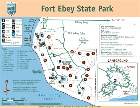 Whidbey Island State Park Maps