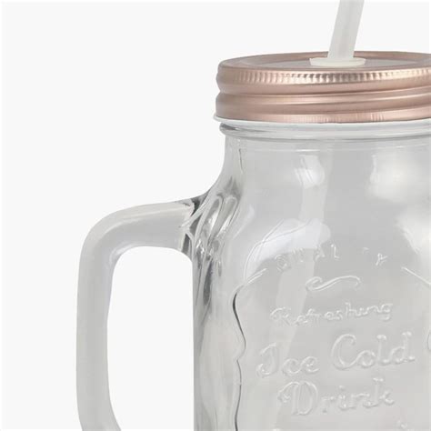Buy Corsica Set of 2 Glass Mason Jars - 600ml from Corsica by Home ...