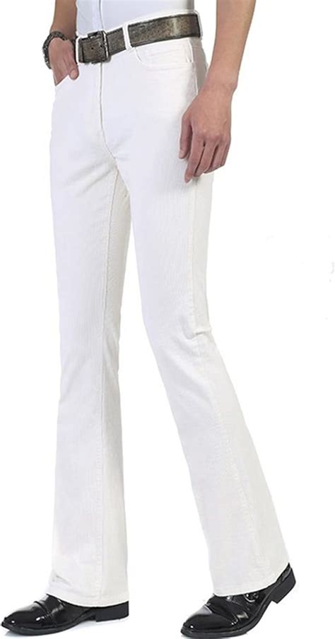 Idopy Men`s Classic Corduroy Bell Bottom Flares India | Ubuy