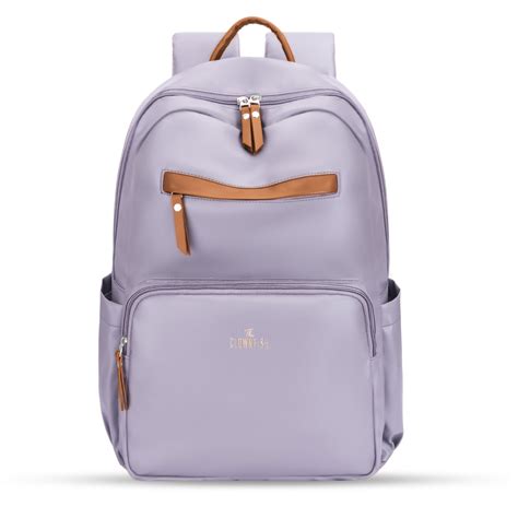 THE CLOWNFISH Women's Laptop Backpack | Vegan Leather Laptop Bag for O ...