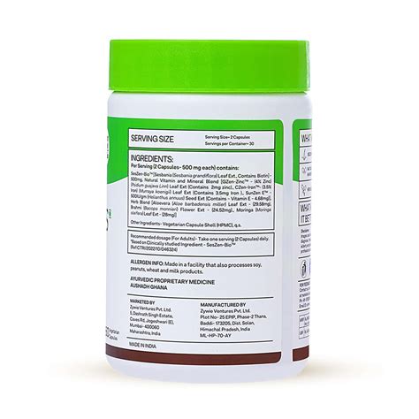 Buy OZIVA HAIRCARE COMBO: HAIR VITAMINS CAPSULES (60 NO) & DHT BLOCKER ...