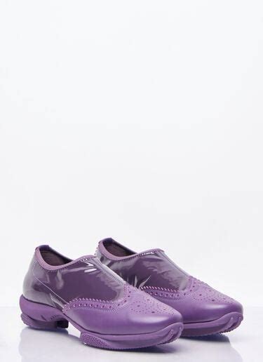 Kiko Kostadinov Women's' Sonia Slip-On Brogues in Purple | LN-CC®