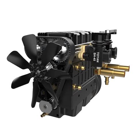 Buy XSHION TOYAN FS-L200W 7cc Inline Two-Cylinder Four-Stroke Engine ...