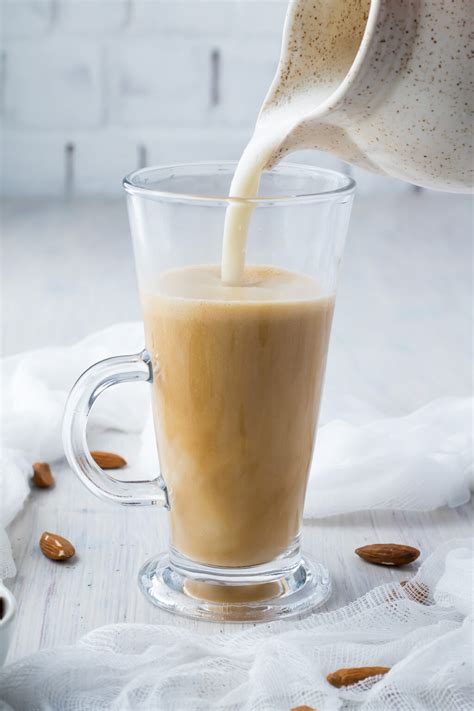 Easy Almond Milk Latte Recipe (Hot or Iced)