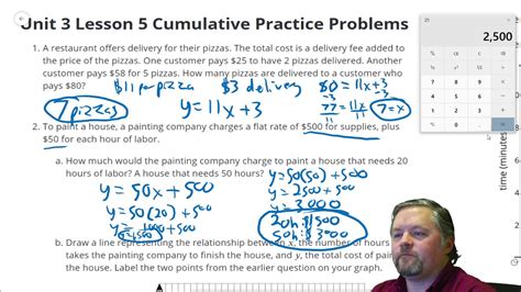 8th Grade Unit 3 Lesson 5 Practice Problems 1 的图像结果