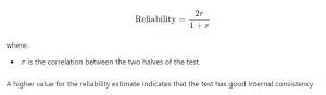 Split Half Reliability IGNOU 的图像结果