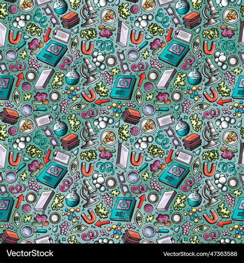 Cute Science Pattern 的图像结果