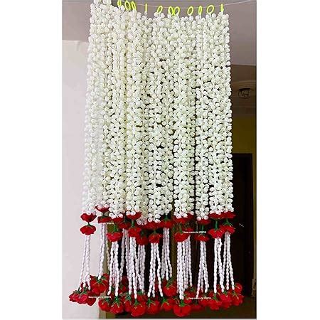 Buy SPHINX Artificial Jasmine Buds & Clustered Rose Strings for Festive ...
