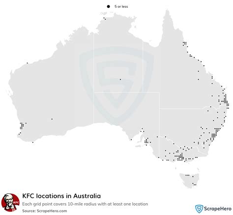 Number of KFC locations in Australia in 2026 | ScrapeHero