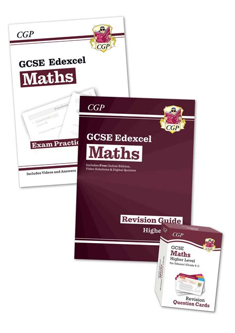 GCSE Maths Edexcel: Revision Bundle - Higher | CGP Books