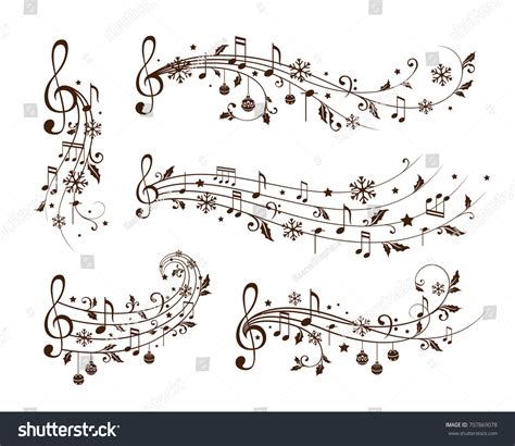 Image result for Christmas Musical Notes