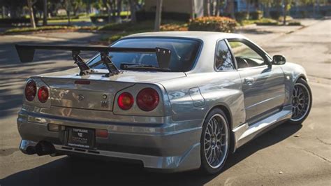 Paul Walker’s Nissan Skyline R34 GT-R