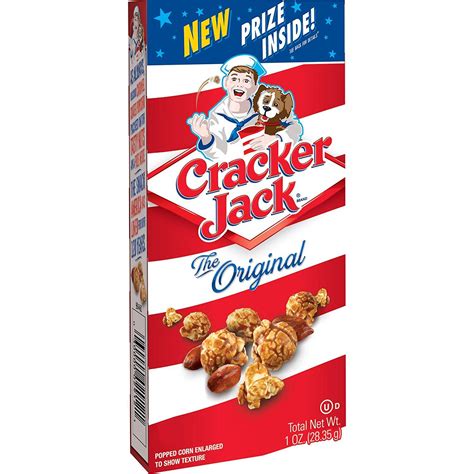 Cracker Jack Original Caramel Coated Popcorn & Peanuts, 1 Ounce Boxes ...