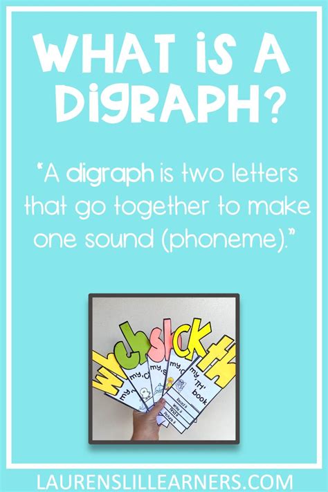 How to teach Digraphs in an Engaging and Explicit way - Laurens Lil ...