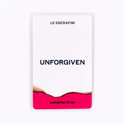 Le Sserafim - Unforgiven (1st Studio Album) Official India | Ubuy