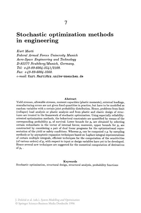 Image result for Stochastic Optimization Tutorial