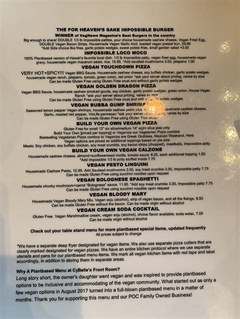 CyBelle's Front Room - San Francisco California Restaurant - HappyCow