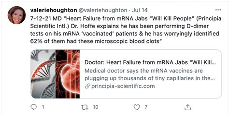 Commotion: mRNA Vaccines and Micro Blood Clots