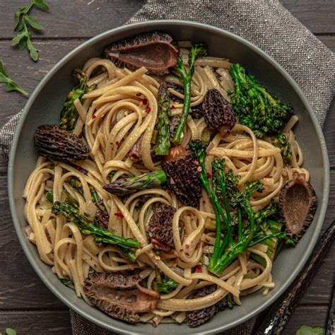 Vegan Morel Mushroom Pasta Recipe – HEALTH MUSHROOMS