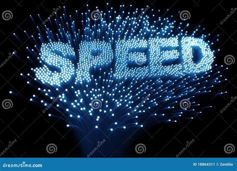 Fiber optic - Speed stock illustration. Illustration of concept - 18864311