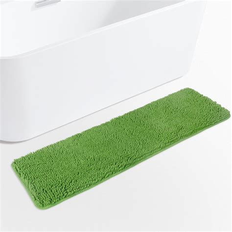 Amazon.com: Yeaban Forest Green 47 x 17 Bathroom Rug – Thick Chenille ...