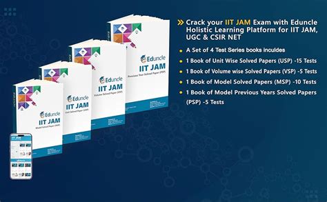 Buy IIT JAM Geology Complete Test Series 2025 By Eduncle A Set of 4 ...