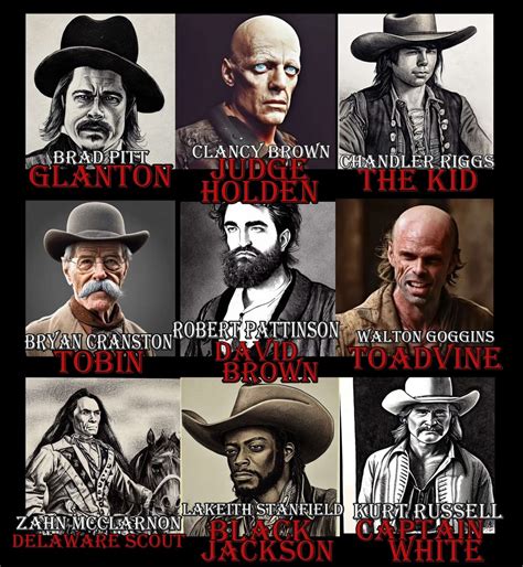 Blood Meridian Dream Cast List : r/cormacmccarthy