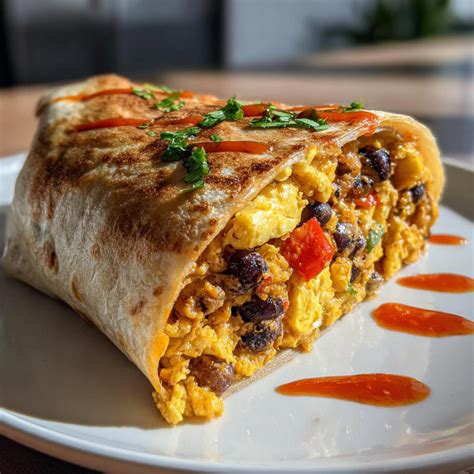 15-Minute Breakfast Burrito Recipe for a Mouthwatering Morning Meal ...