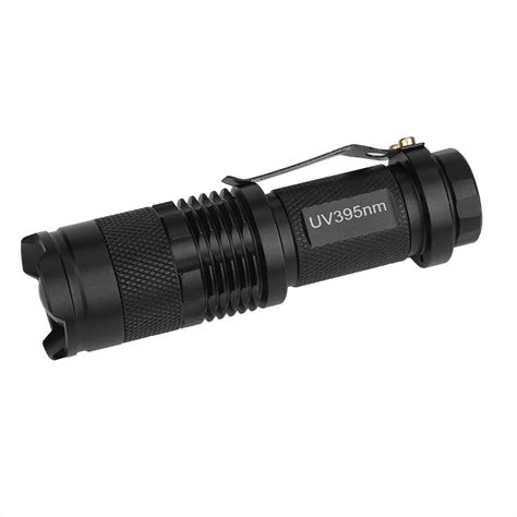 ZJchao Handheld Flashlights, 395nm Mini Portable LED Blacklight Outdoor ...