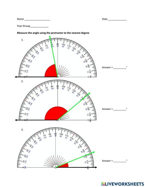 Image result for Math Antics Protractor Worksheet
