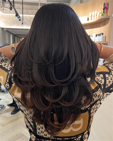 Black Haircuts With V