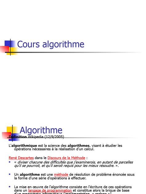 Image result for Algorithme En Informatique
