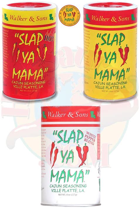 Slap Ya Mama Cajun Seasonings