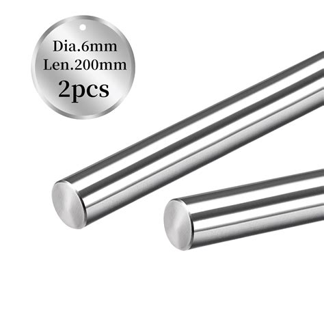 BELLABAYS Linear Motion Rod 2pcs 6mm x 200mm (0.2362 x 7.874 India | Ubuy