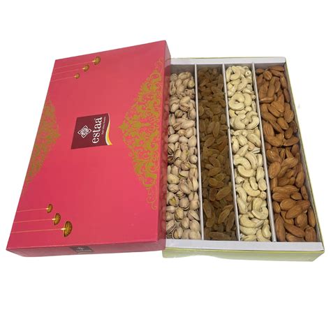 Assorted Dry Fruits Gift Box – Estaa Sweets