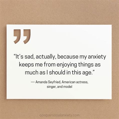Social Anxiety Disorder Quotes Samantha Bee Quote: “I'm Shy, But I'm