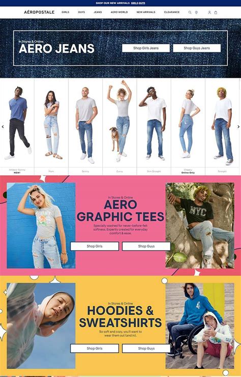Aeropostale 美国青春校园服饰品牌网站 - 乐享好物