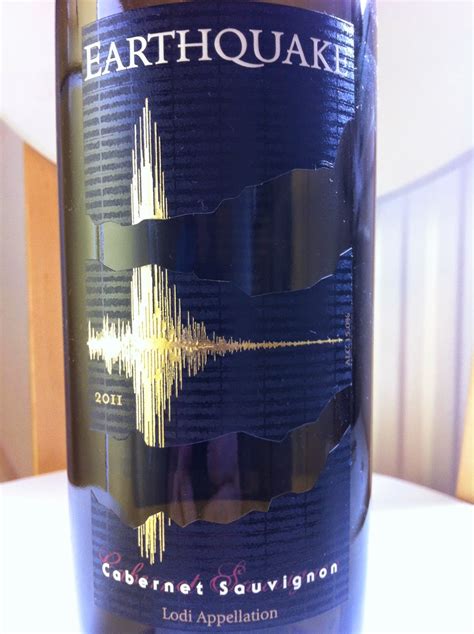 WINE IN SWEDEN: TN : Earthquake Cabernet Sauvignon 2011. Michael David ...