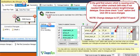 SSIS JSON Primitive Error 的图像结果