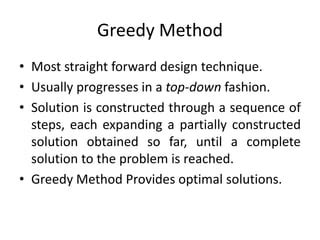 Image result for Greedy Method Explained