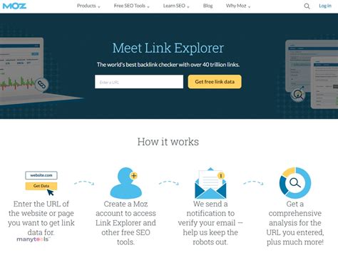 Free Backlink Checker - Moz Link Explorer - Moz