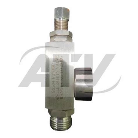 safety Valves - Stainless Steel Angle type Pressure Safety Valve ...
