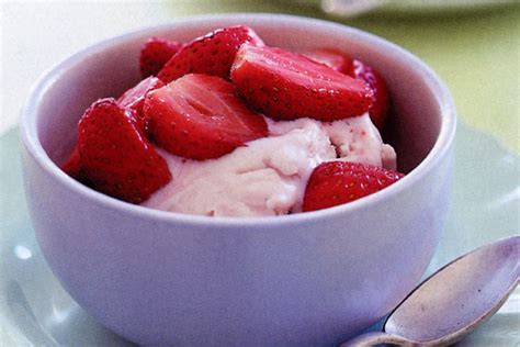 Yogurt With Strawberries