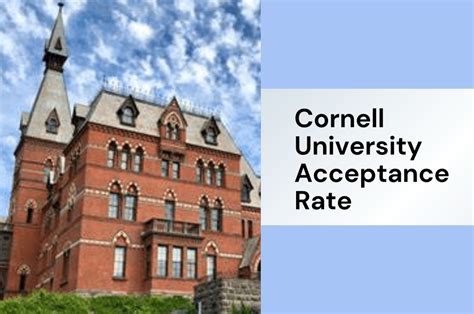 Understanding the Acceptance Rate of Cornell University | Schooligio