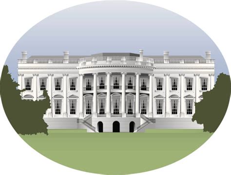 Best White House Washington Dc Illustrations, Royalty-Free Vector ...