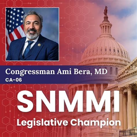 Thank you to our 2025 Legislative Champions, Congressman Ami Bera, MD, CA-06, and Congressman ...