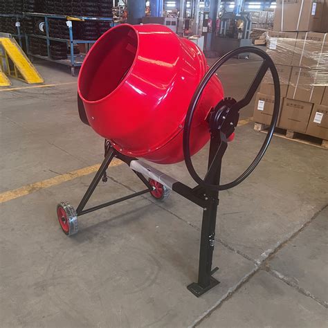 375mm Drum Mouth Portable Cement Mixer Electric Concrete Mixer Machine ...