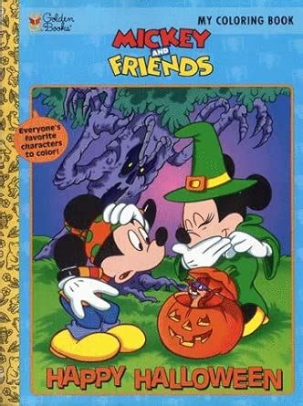 Buy Disney's Mickey and Friends Happy Halloween: Coloring Book Book ...